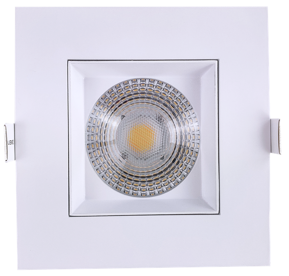 5” Regress Square Luminaire (White) - main product image