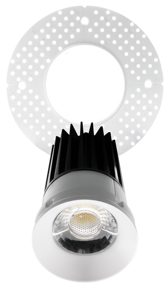 3.5” HO Round Trimless Luminaire (White)