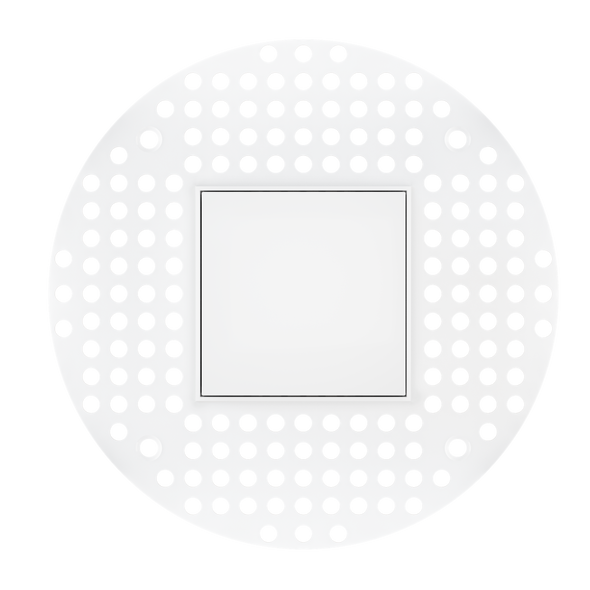 4" Square Trimless Drop Lens