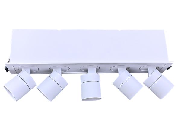 2" Five Head Retractable White - main product image