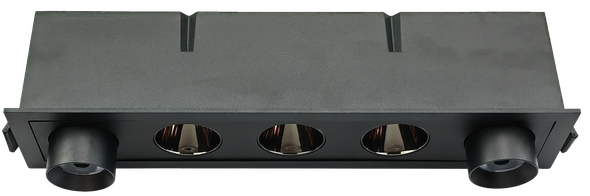 2" Five Head Combo Multiple Black - main product image