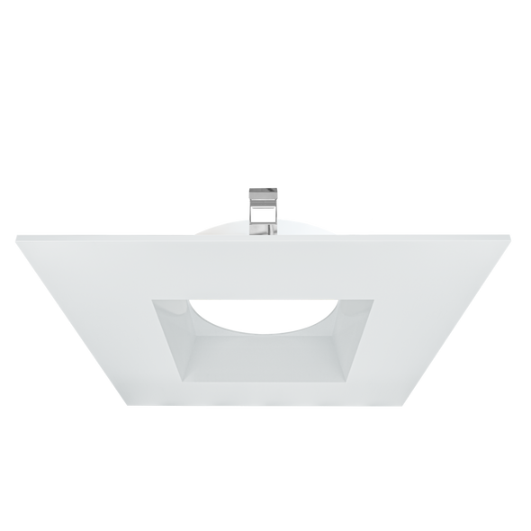 4 Inch White Square Trim