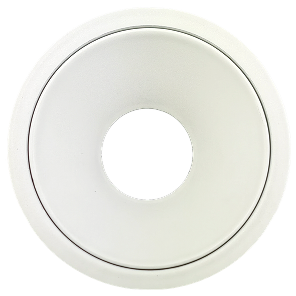 1 Inch White Round Millwork Trimless Kit - main product image