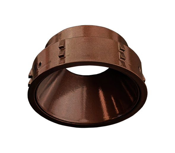 2 Inch Bronze Round Millwork Trimless Kit - alternate image 2