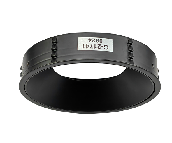 4 Inch Black Round Millwork Trimless Kit - alternate image 2