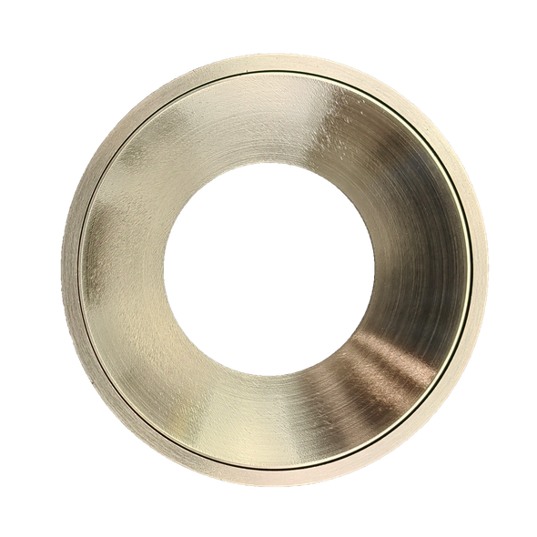 4 Inch Brushed Nickel Round Millwork Trimless Kit - main product image