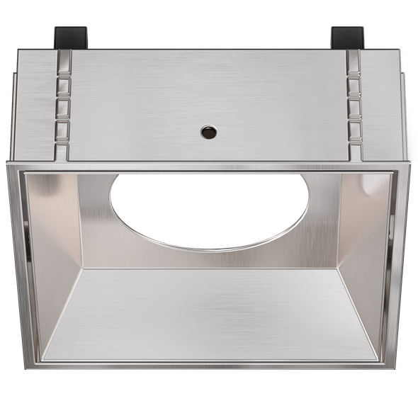 3.5 Inch Brushed Nickel Square Millwork Trimless Kit - alternate image 2