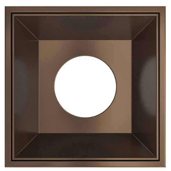 2 Inch Bronze Square Millwork Trimless Kit