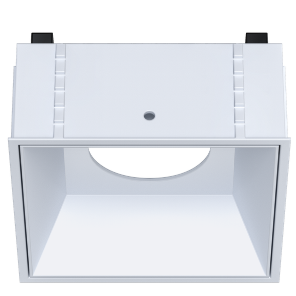 3 Inch White Square Millwork Trimless Kit - alternate image 2