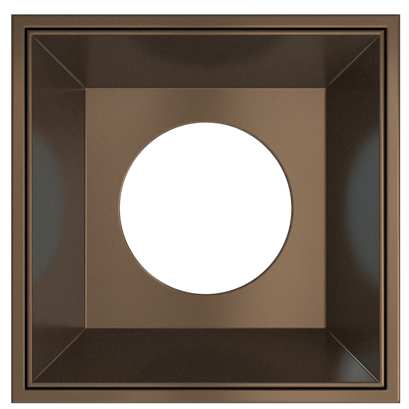 3 Inch Bronze Square Millwork Trimless Kit