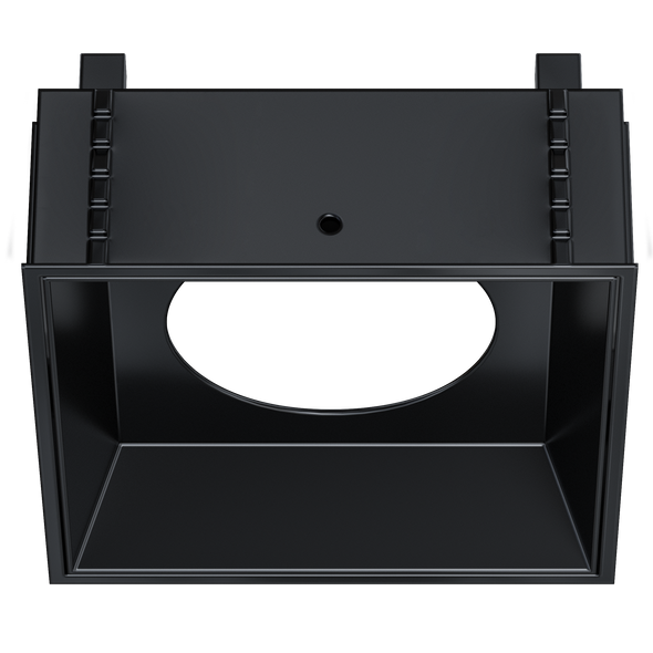 4 Inch Black Square Millwork Trimless Kit - alternate image 2