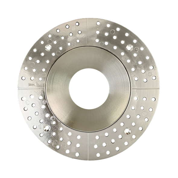5 Inch Nickel Round Trimless Kit - main product image