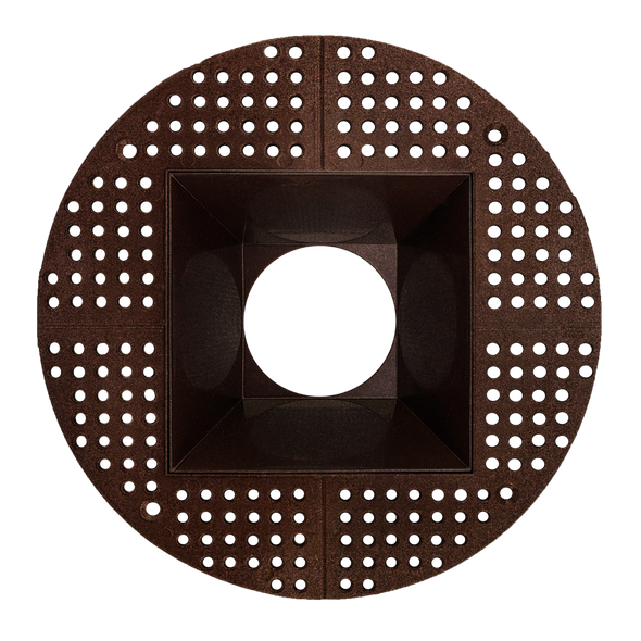 5 Inch Bronze Square Trimless Kit