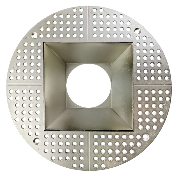 5 Inch Nickel Square Trimless Kit - main product image