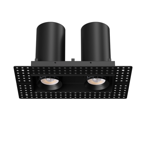 3” Double Head Retractable Trimless Multiple Black - main product image