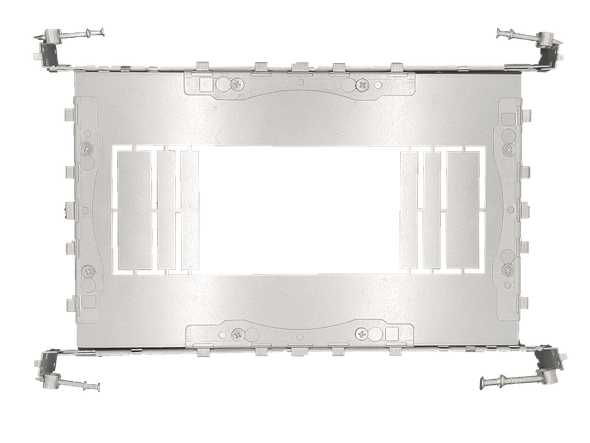 3.35″ Rectangular Flanged New construction plate - main product image