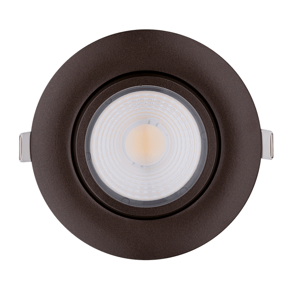 4" Round Flushed Gimbal (Bronze) - main product image