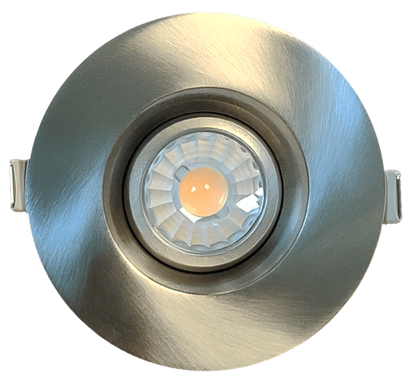 3” Round Regress Gimbal (Brushed Nickel) - main product image