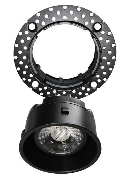 2" Gimbal Trimless (Black)