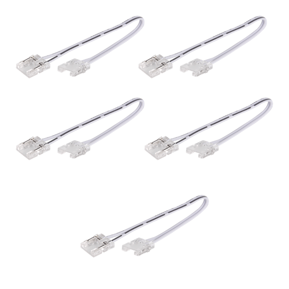 Clear Connector with 6" Wire 5PK - alternate image 2
