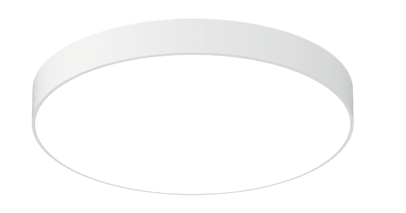 7" Edgeless Round Surface Mount (White) - main product image