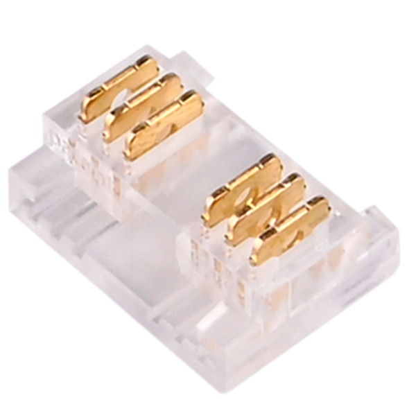 Clear RGBWW 180° Direct Connector 5PK - main product image