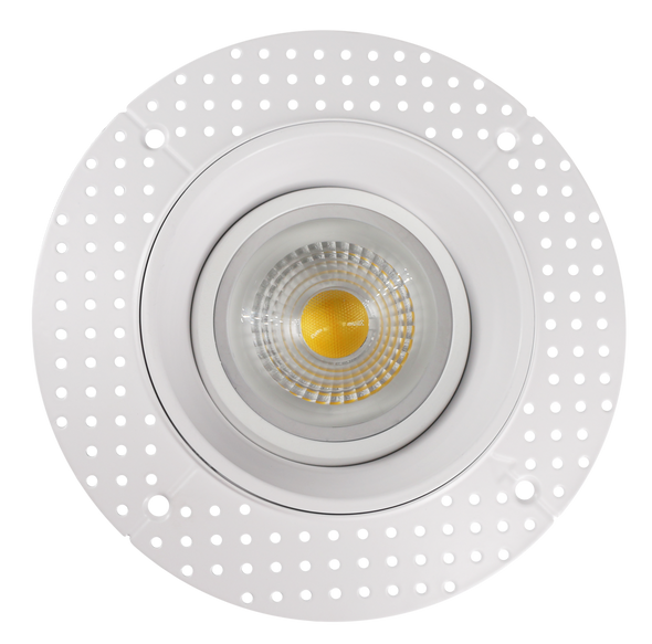4" Ho Gimbal Trimless (White)