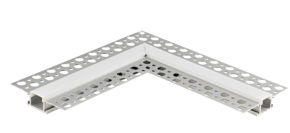 1 / 2" L Corner Trimless Channel