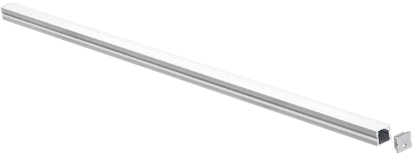 1/2" Deep Aluminum Surface Mount Channel - alternate image 2