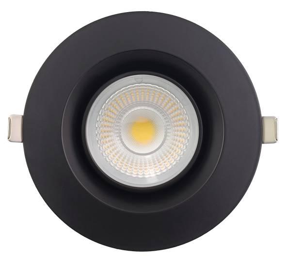 4” HO Round Regress Gimbal (Black) - main product image