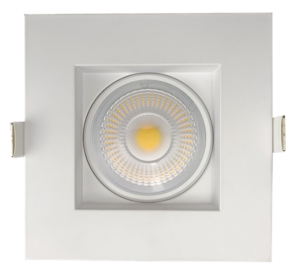 4” HO Square Regress Gimbal (White) - main product image