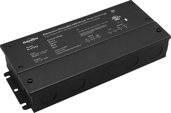 96W Electronic Led Driver 24V (Multi Dimming) - main product image