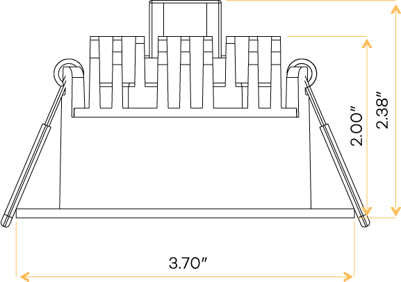 3" Round Regress Fixture - alternate image 2