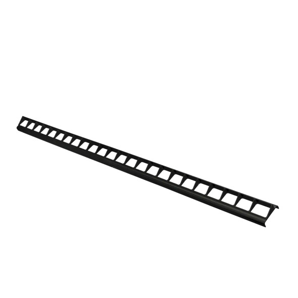 American Lighting Senik Graze Līte Asymmetric Anti-Glare Louver, RGBW, AVSR, 4', Black