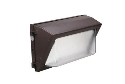 Honya Lighting LED Wall Pack Light, WP Series, 80/60/40W, 10400/7800/5850lm, 3000K/4000K/5000K Selectable, 120-277V, Dark Bronze, Photocell