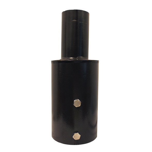 Westgate PRPT6 Tenon Adapter, 6" Round Pole to Standard Tenon, Bronze Finish, 6.5" Outer Diameter, 6.15" Inner Diameter