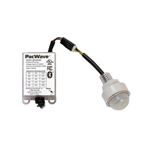 TruBlu SIG Mesh PIR Sensor, 0-10V Dimming, 12-24VDC, Remote Head