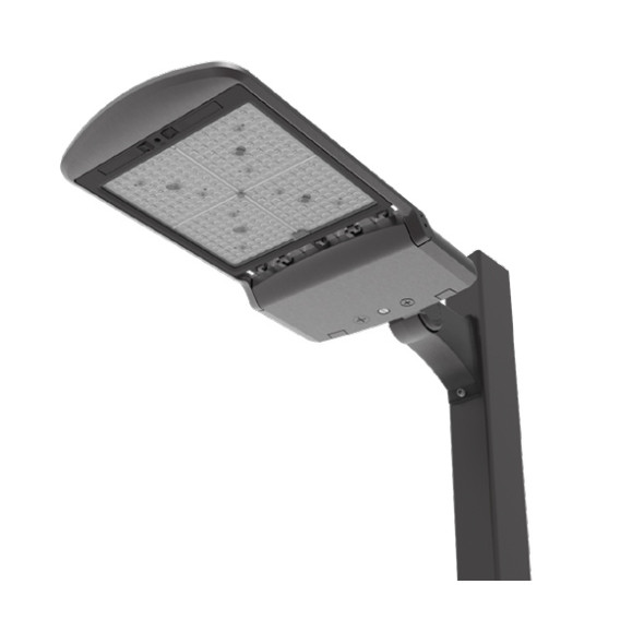 Viewpoint Area Light 2.0 Large, 32000|38000|46000 lumens, 120-277V, selectable 3000K/4000K/5000K, Type IV, pole mount bracket, bronze finish