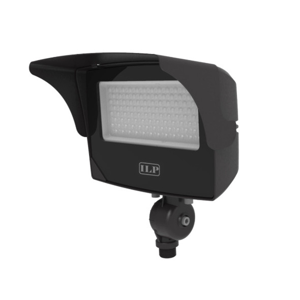 Viewpoint Flood Small 2.0, 2L/4L/5L, 120-277V, CCT Selectable 3000K/4000K/5000K, Distribution Selectable 5H5V/6H6V/7H6V, 1/2" Knuckle Mount, Bronze