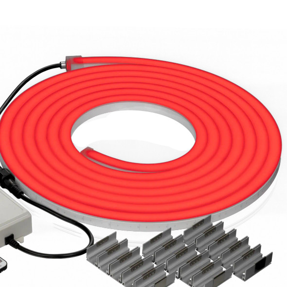 American Lighting NeonFlex Lateral Bend RGBW Kit, 12V, 20ft, IP67