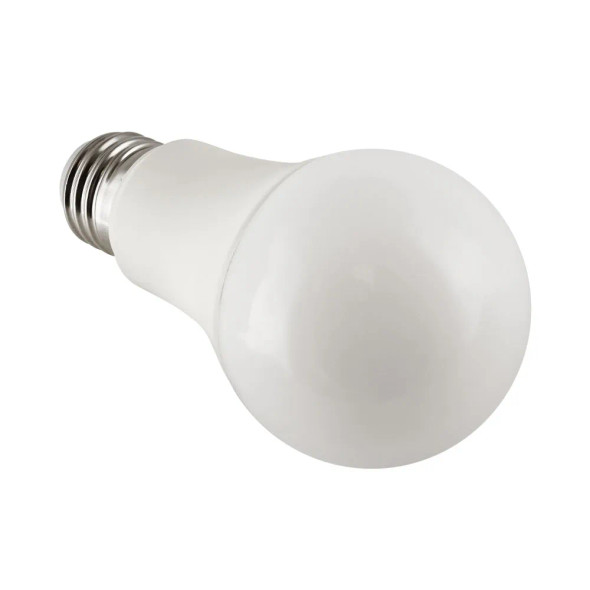 LED A19 Lamp, 12W, 120V, 1100 lumens, 2700K, 90+ CRI, E26 base, Damp Rated