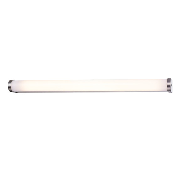 Sunpark Electronics LED Mini Strip, 22.0", 11W, 120-277V, CCT Selectable, Satin Nickel
