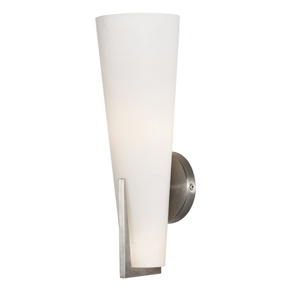 Sunpark W193D Wall Sconce, 3000K|3500K|4000K|5000K, 15W, 120V-277V, Satin Nickel