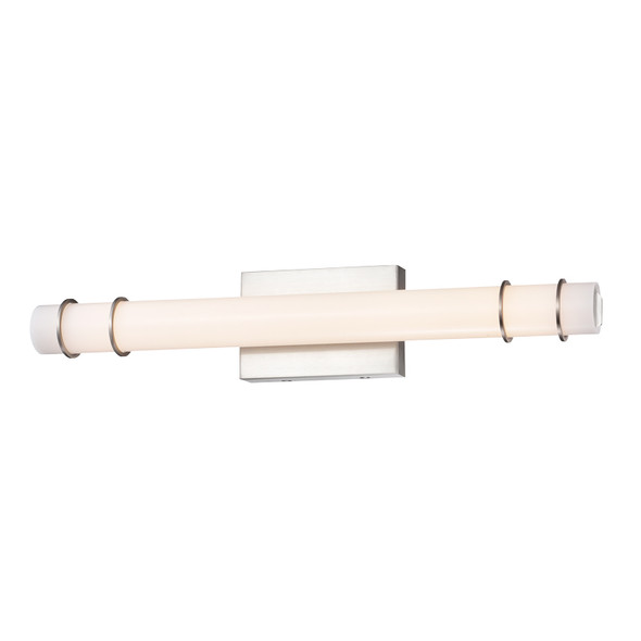 Sunpark Electronics FL5554D-A-MCT-62 Vanity Light, 36W, 120-277V, 3000K|3500K|4000K, 3220 lm, Satin Nickel