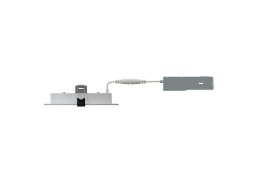 Halco Push Lens Slim Downlight, 4", Smooth Trim, 9W, 750 lm, 2700K/3000K/3500K/4000K/5000K Selectable, 90 CRI, 120V
