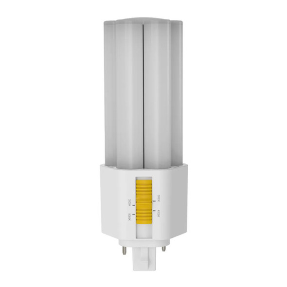 Halco ProLED Select Plug-In Lamp, Triple Tube Omni, 9W, 80 CRI, 3000K|3500K|4000K|5000K, Type B Ballast Bypass, GX24D 2-Pin Base, LED2, Non-Dimmable