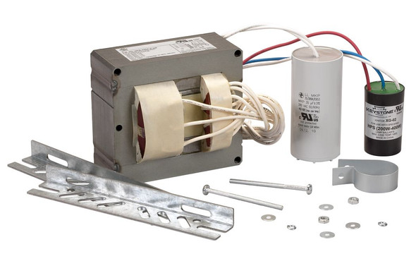 250W High Pressure Sodium, 5 Tap (120 / 208 / 240 / 277 / 480V), Ballast Kit with capacitor. Included ballast: HPS-250A - main product image