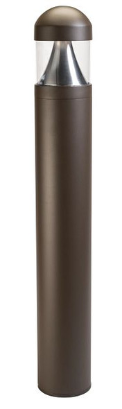 Cone reflector dome top bollard head. Power Select 24 / 19 / 14W. Color Select 30 / 40 / 50K. Built-in photocell. 120-27 - alternate image 2