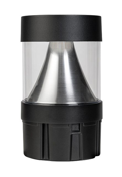 Cone reflector flat top bollard head. Power Select 24 / 19 / 14W. Color Select 30 / 40 / 50K. Built-in photocell. 120-27 - main product image