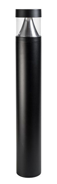 Cone reflector flat top bollard head. Power Select 24 / 19 / 14W. Color Select 30 / 40 / 50K. Built-in photocell. 120-27 - alternate image 2